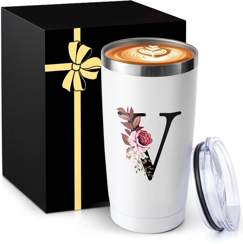 MNZZ 20 Oz Insulated Coffee Cup with Lid Car Tumbler Travel Mug Women Men Teacher Christmas Math Biology Piano Gifts Future Mentor Speech Substitute Ballet Drama Guitar Yoga Montessori Physics - Image 1